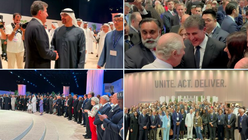 Neçirvan Barzani, Iklim Zirvesi’nde dünya liderleri ile bir araya geldi