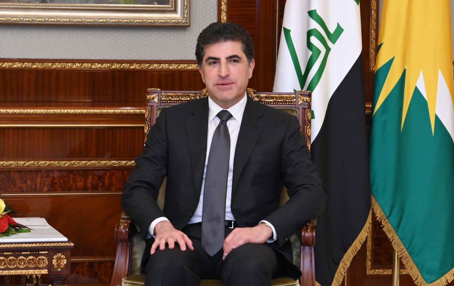 Neçirvan Barzani, Ezidilerin Oruç Bayramini kutladi