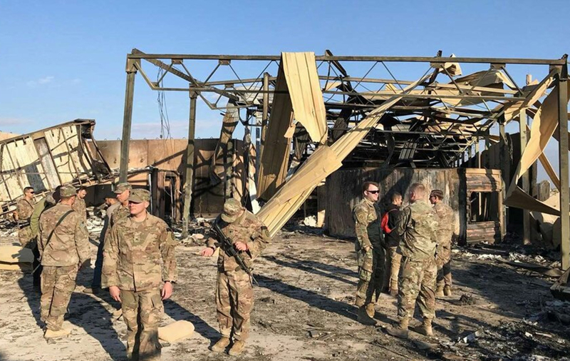 Ayn el-Esed askeri üssüne füze saldirisi!