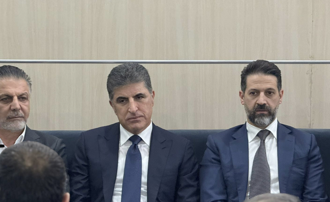 Neçirvan Barzani ve Kubad Talabani Dizayi'nin taziyesine katildi