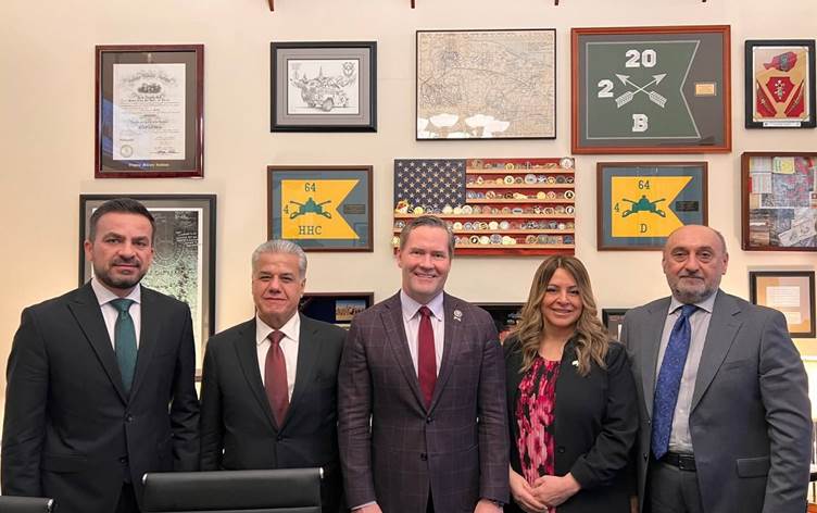 Sanda Kurdistanê bi endamên kongreya Amerîkayê re civiya