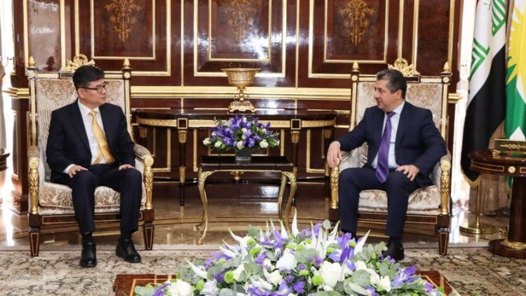 Basbakan, Güney Kore'nin yeni Baskonsolosunu kabul etti