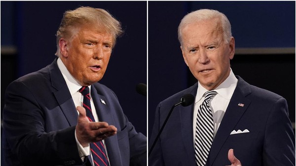 ABD Baskani Biden, Trump'i hedef aldi