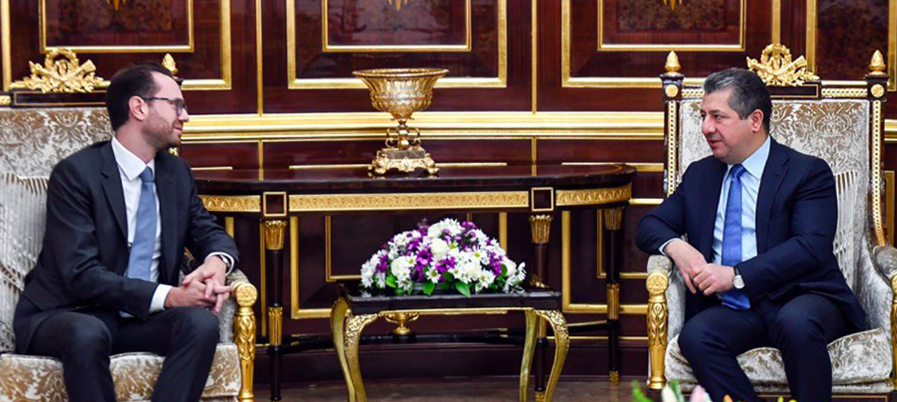 Erbil-Ingiltere arasinda 'bölgedeki son durumlar' görüsmesi