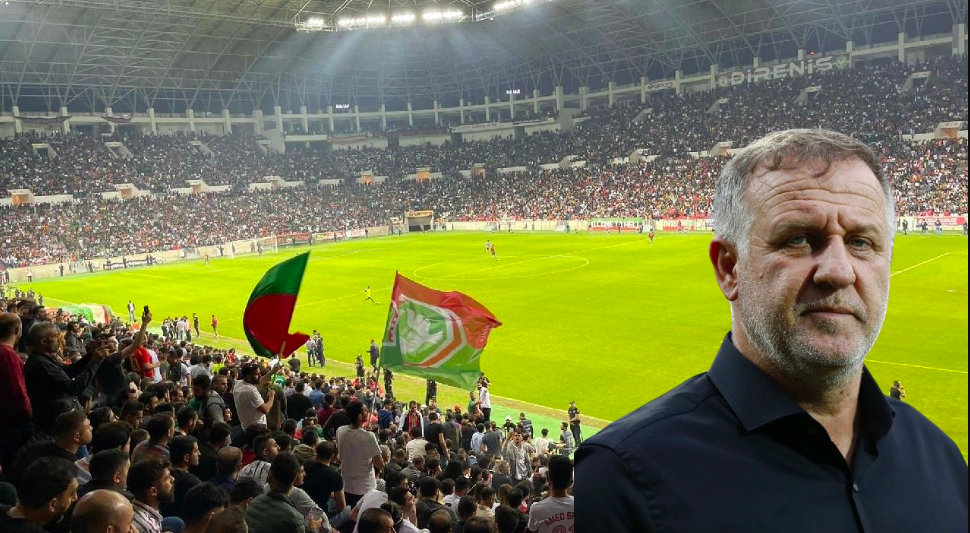 Mesut Bakkal: Amedspor taraftari rakibe sahayi dar eder!