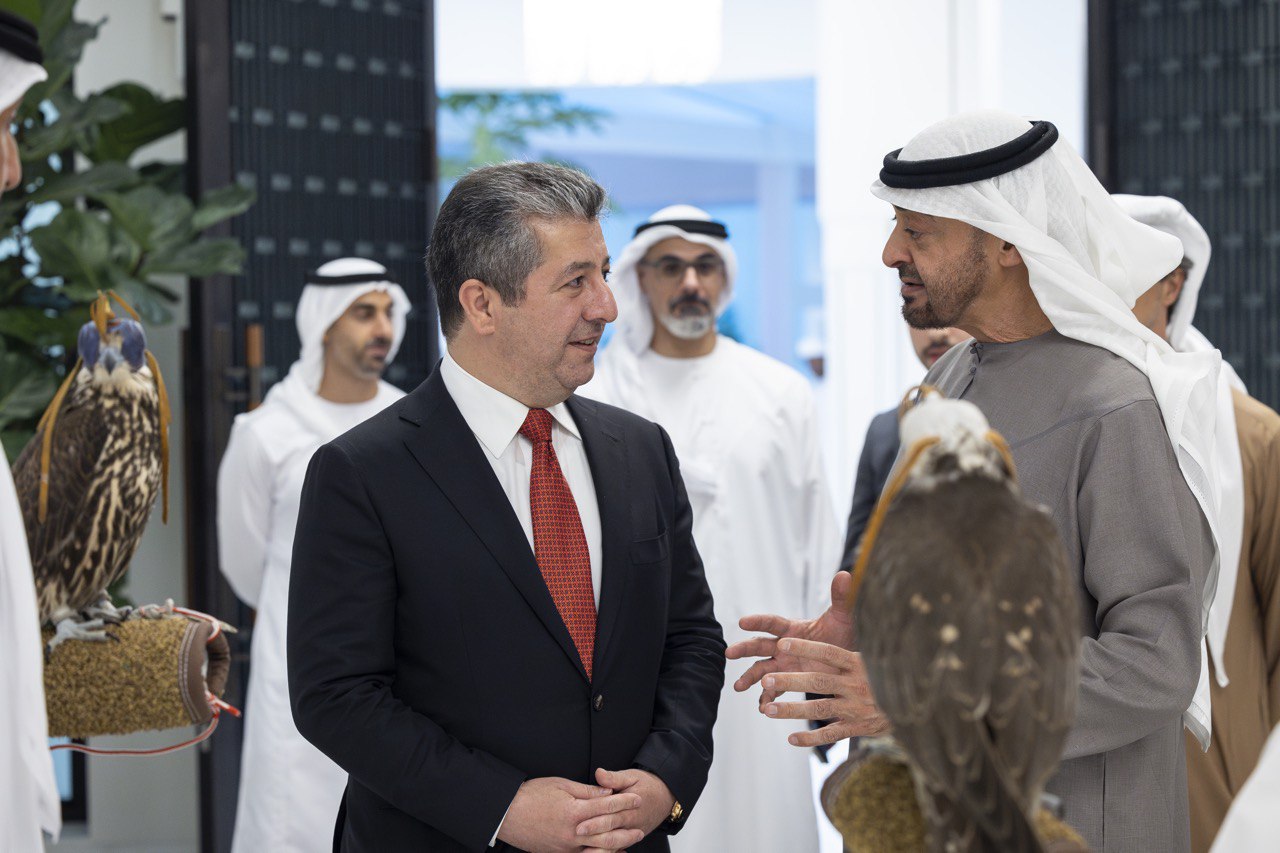 Basbakan, BAE Devlet Baskani ile bir araya geldi