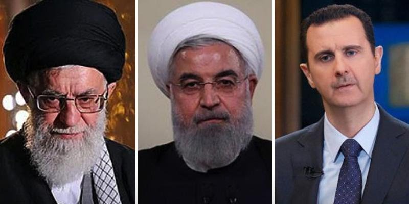 Esad Tahran’da Ruhani ve Hamaney ile görüstü