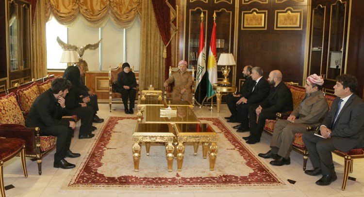 Baskan Barzani: “Kürtlerin büyük mücadele insaniydi”