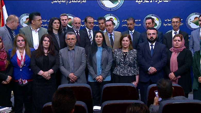 Kürdistan Fraksiyonundan Irak yönetime uyari