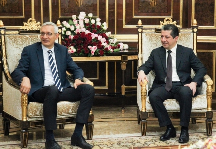 Alman heyetinden Mesrur Barzani’ye ziyaret