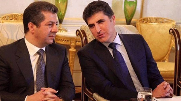 Mesrur Barzani’den Baskan Neçirvan Barzani’ye mesaj