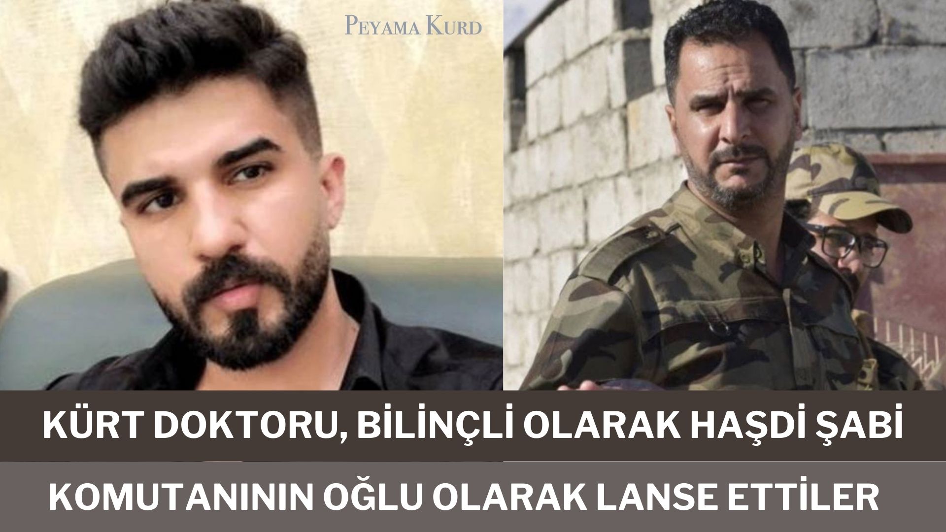 Kürt Doktor ve aktivist Rêbîn Zendî, Sii gruplarin hedefinde!