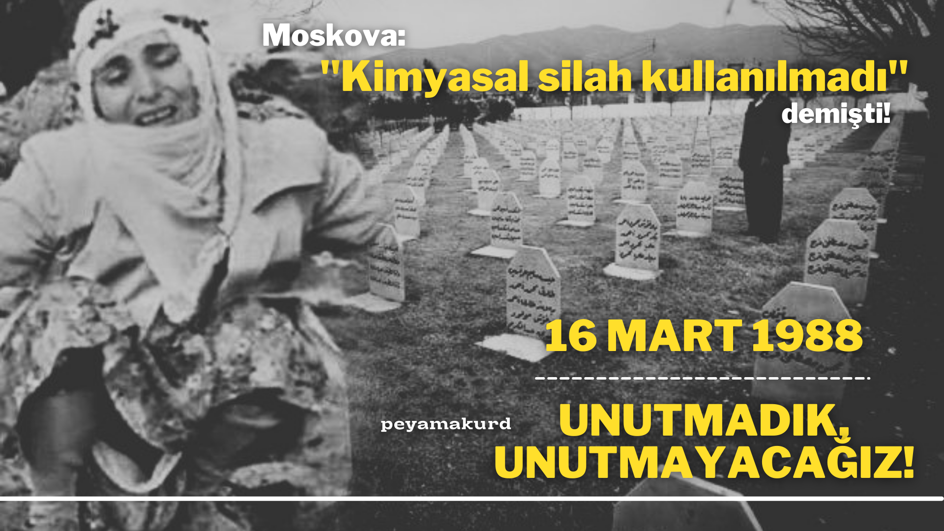 Kürtlerin kanayan yarasi Halepçe Katliami!