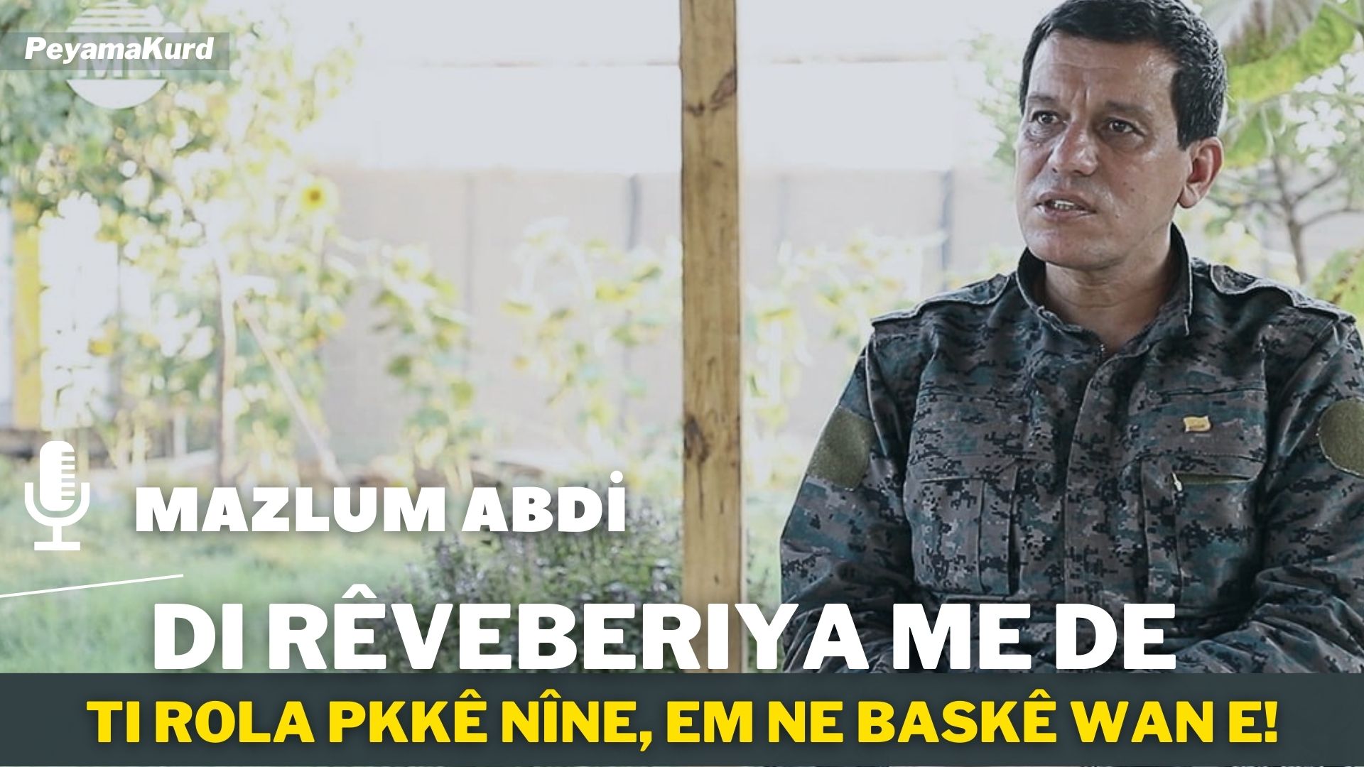 HEVPEYVÎN | Ebdî: Dibe ku Tirkiye di meha Sibatê de êrîs bike: Ger em rastî êrîsê bên…