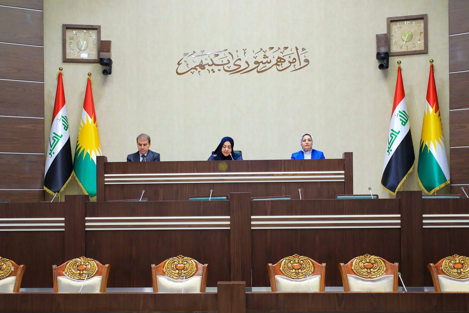 لە دانیشتنی کردنەوەی خولی پاییزەدا خوێندنەوە بۆ دوو پرۆژەیاسا کرا