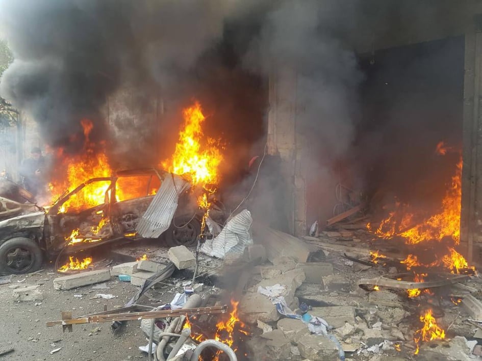 حەلەب/ تەقینەوەیەک ٢٨ قوربانی لێکەوتەوە