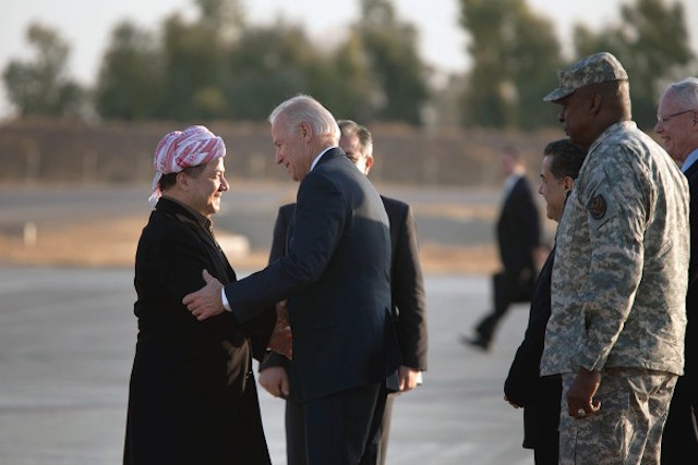 نامەیەکی گرینگی جۆ بایدن سەرۆکی ئەمریکا بۆ سەرۆک مەسعوود بارزانی