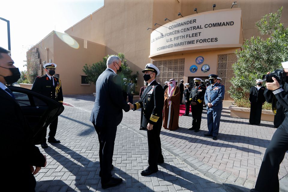سەردانی وەزیری شەڕی ئیسرائیل لە هێڵی پێنجەمی ئەمریکا ، جێگیر لە بەحرەین