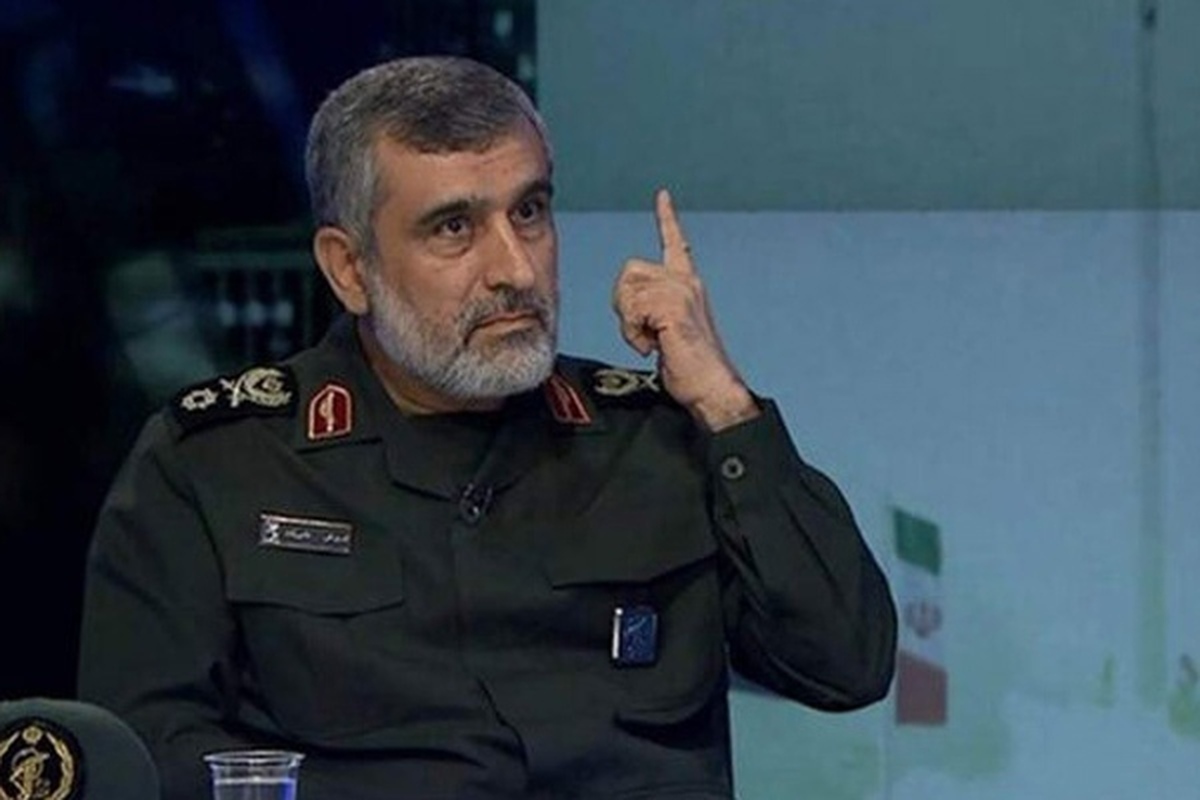 فەرماندەی هێزی ئاسمانی سوپای پاسداران : بۆردی مووشەکەکانی ئێمە ٢ هەزار کیلۆمەترە   " هیوادارین ئەورووپایی یەکان ڕێزی خۆیان بپارێزن