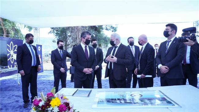 مەسروور بارزانی پڕۆژەی درووستکردنی قوتابخانەی ئەمریکی لە دهۆک بەسەر دەکاتەوە