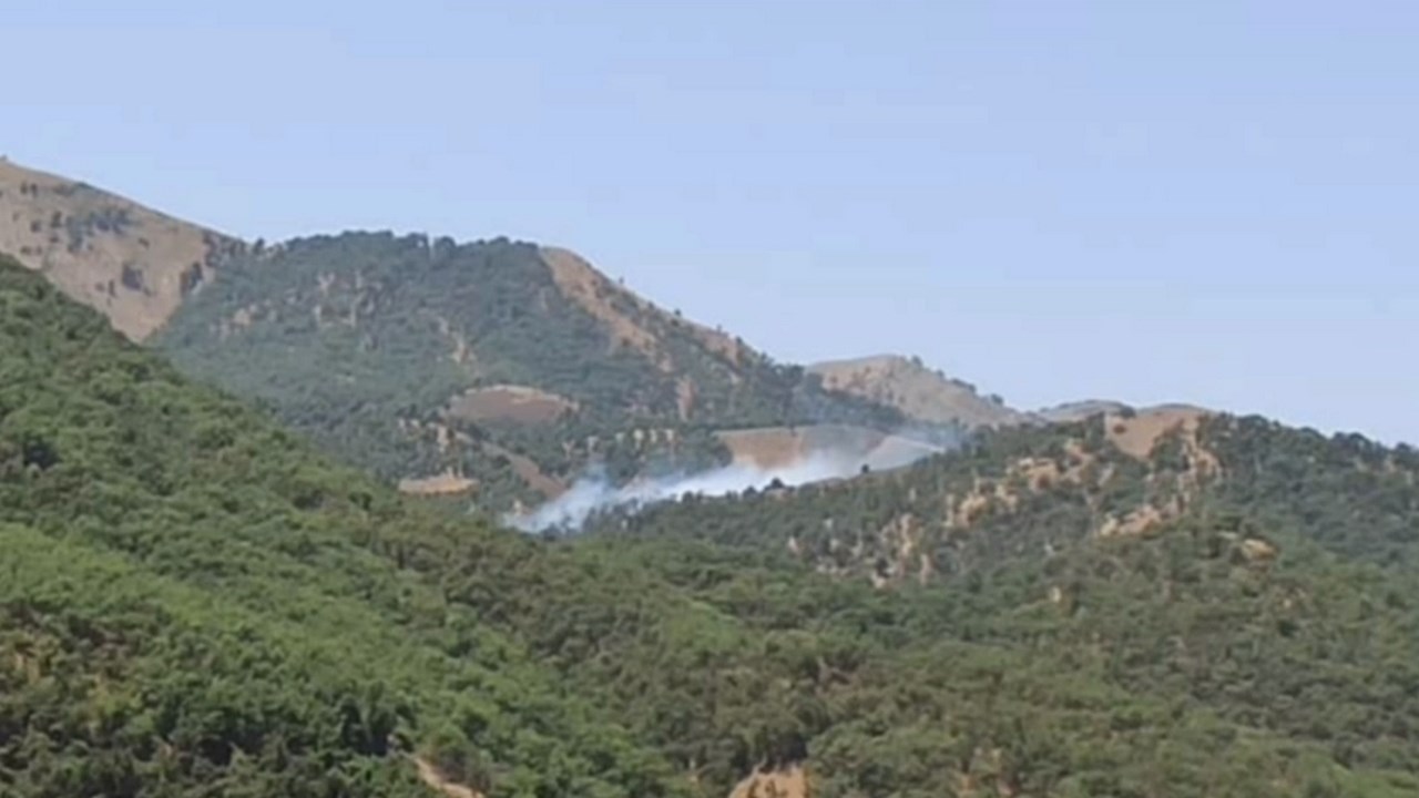 بەشێک لە دارستانەکانی شارەکانی نەغەدە و مەریوان ئاگریان تێبەردا