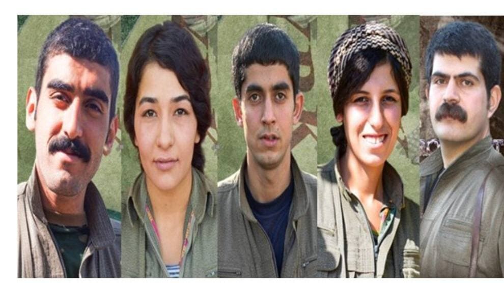 یەکینەکانی رۆژهەڵاتی کوردستان شەهیدبوونی پێنج گەریلا کە سیانیان لە لایەن سوپای پاسدارانەوە شەهید کراون پشتڕاست کردەوە