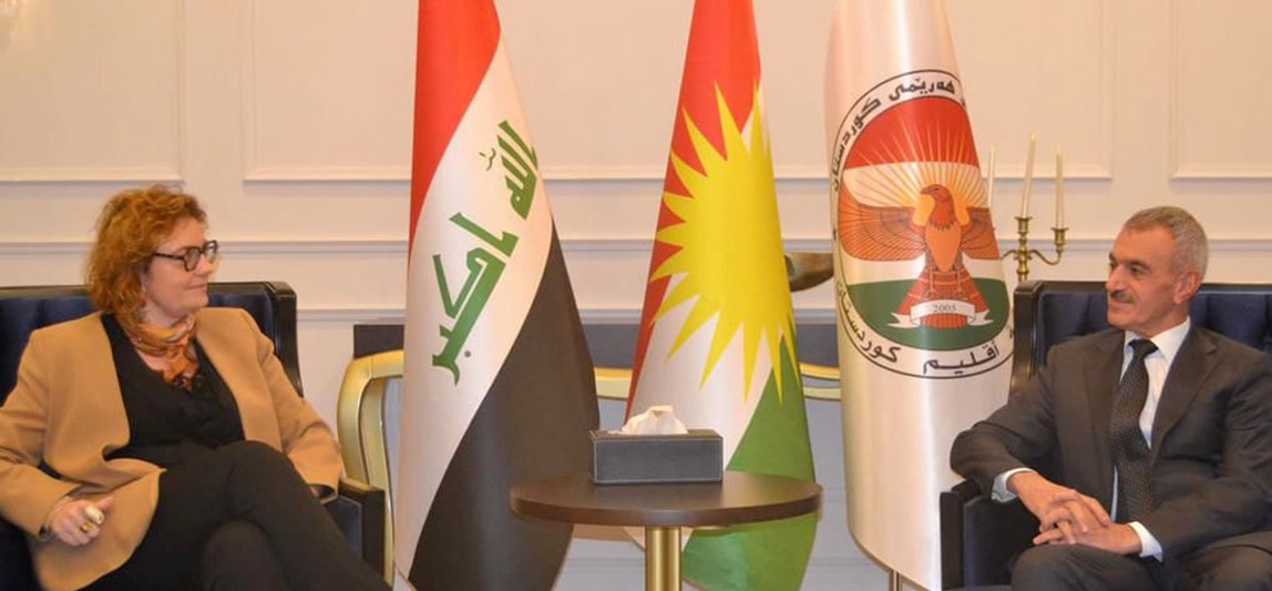 جێگری سەرۆکی هەرێم و نوێنەری یەکیتی ئەورووپا پرۆسەی چاکسازی تاوتوێ دەکەن