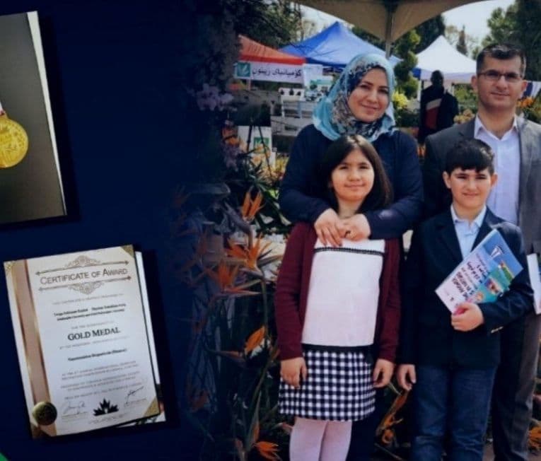 دوو کورد کە هاوژینی یەکن ، خەڵاتی زێڕینی کەنەدا لە کۆنفڕانسێکی نێودەوڵەتی بواری کشتو کاڵی بە دەست دەهێنن