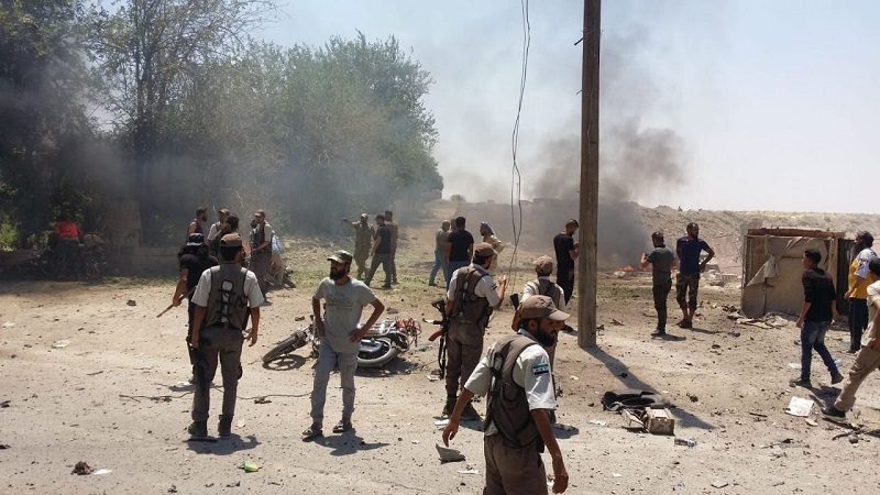 بەپەلە   ...    تەقینەوەیەکی بەهێز لە نێوان سنووری سووریا و تورکیا ڕوویداو کوژراو و برینداری لێکەوتەوە