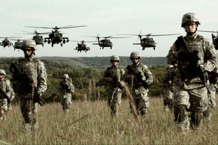 بەپەلە   ...   ئەمریکا ١٠٠٠ هێزی سەربازی نوێ  ڕەوانەی ناوچەکە دەکات