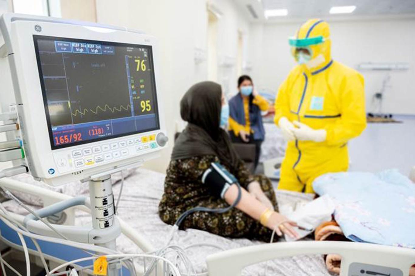 سلێمانی/ ژنێکی ٩٩ ساڵە کۆرۆنای بەزاند