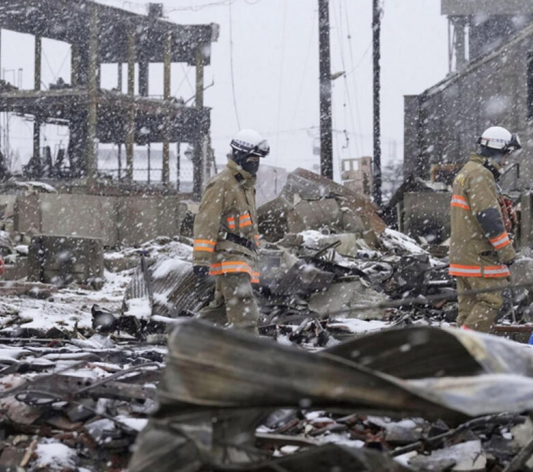 ژمارەی قوربانیانی بوومەلەرزەکەی ژاپۆن گەیشتە ١٦١ کەس