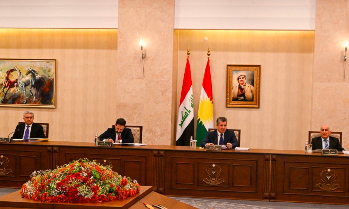 ئەنجوومەنی وەزیرانی هەرێمی کوردستان پشتیوانی لە ڕێککەوتنی نێوان هەولێر و بەغدا لەسەر بودجە دەکات