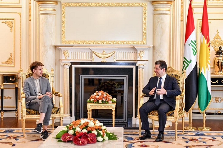 مەسروور بارزانی سەرۆکی حکوومەتی ھەرێمی کوردستان پێشوازی لە شاندێکی پەرلەمانی ئاڵمانیا کرد