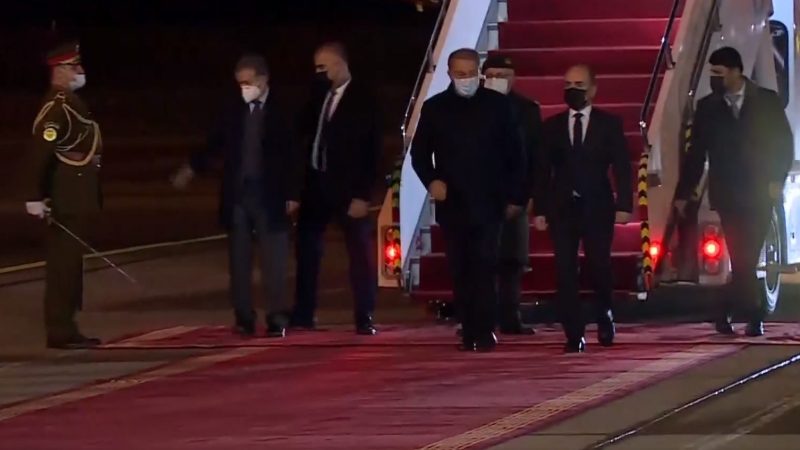 وەزیری بەرگریی تورکیا گەیشتە هەولێر