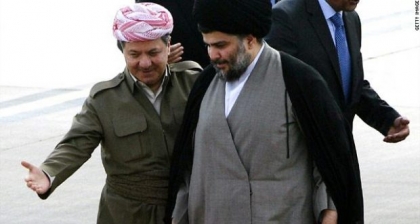 ئایا پارتی و ڕەوتی سەدر هاوپەیمانییەکی سیاسی نوێ پێکدەهێنن   ؟؟؟