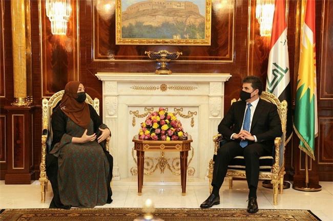 نێچیرڤان بارزانی سەرۆکی هه‌رێمی کوردستان و سه‌رۆکی په‌رله‌مانی کوردستان کۆبوونه‌وه‌