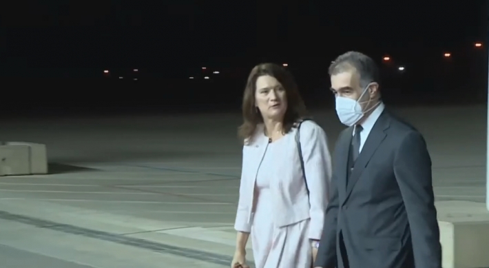 وەزیری دەرەوەی سوید گەیشە هەولیر