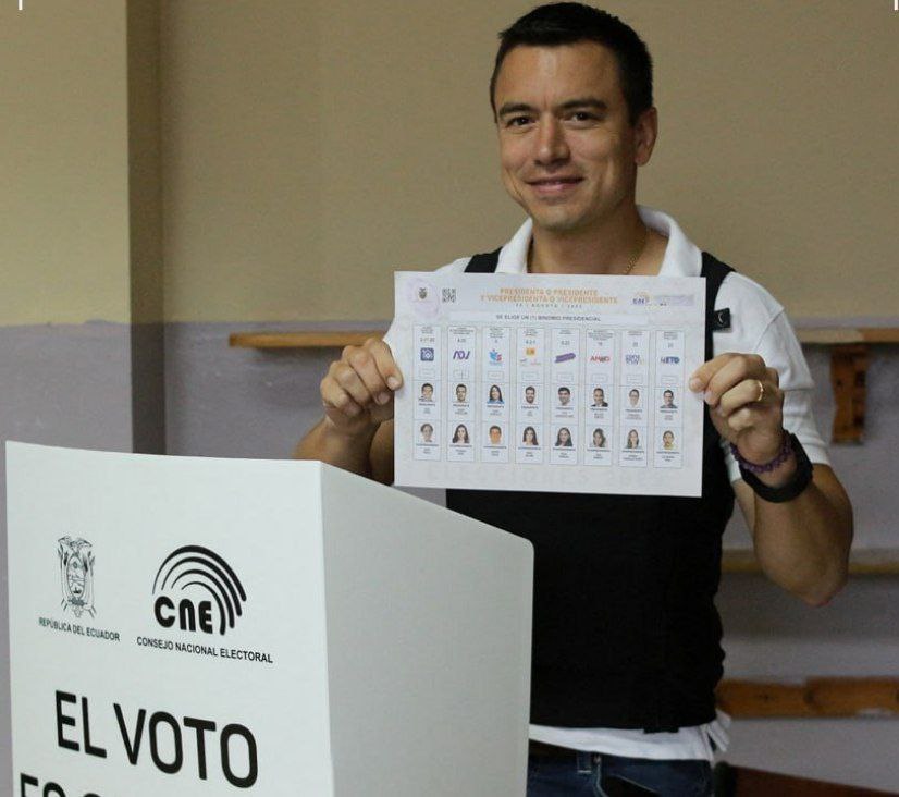 نوبۆوا دەبێتە گەنجترین سەرۆککۆماری ئیکوادۆر