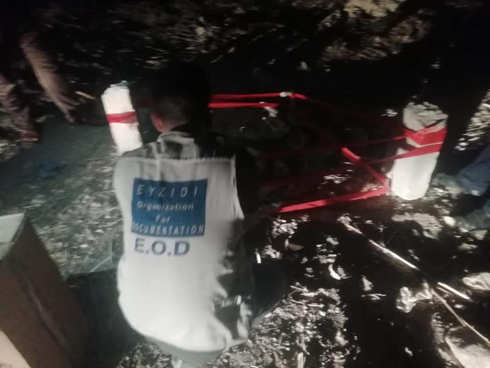 گۆڕێكی‌ دیكه‌ی‌ به‌كۆمه‌ڵ‌ له‌ شنگال دۆزرایه‌وه‌