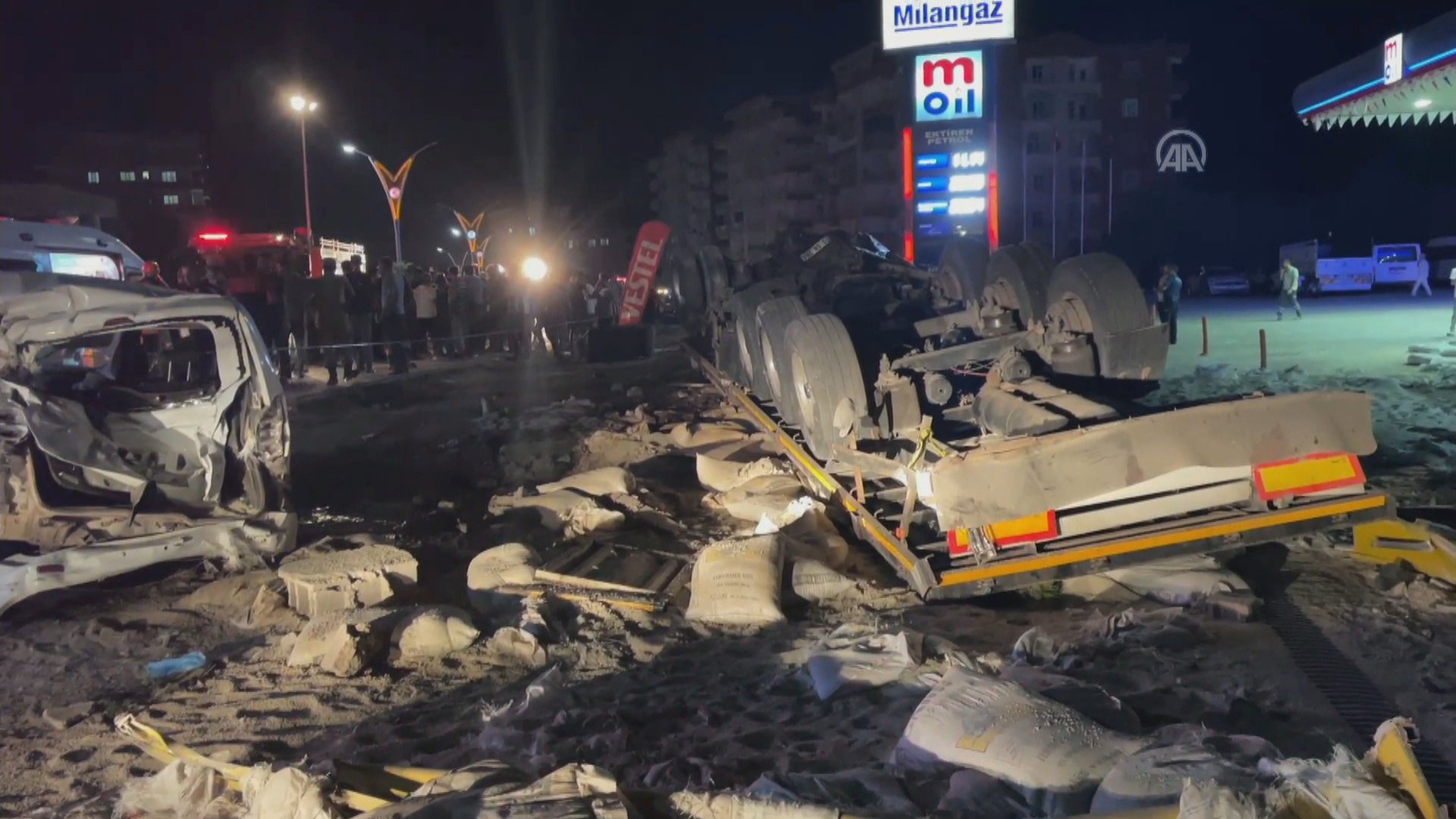 ژمارەی قوربانیانی ڕووداوە هاتووچۆکەی مێردین گەیشتە ٢٤ کەس