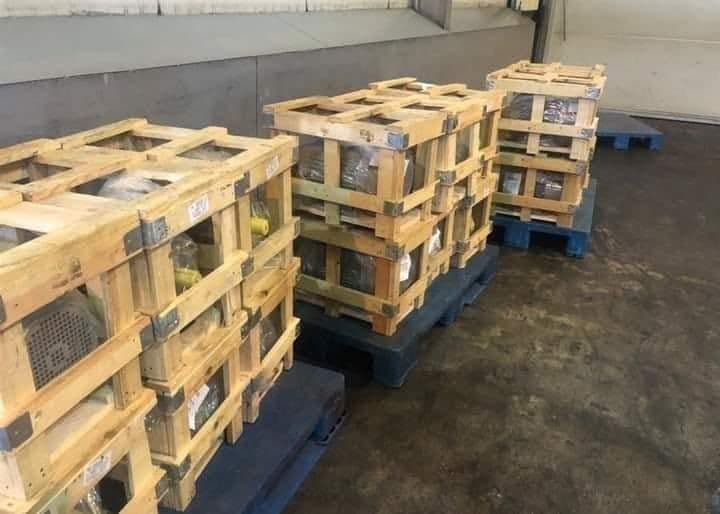 بەپەلە    ...   بارێکی ماددەی هۆشبەری جۆری حەبی کەپتاگۆن سەر بە حێزبۆڵـڵای لوبنان لە ناو فڕۆکەخانە دەستی بەسەردا گیرا