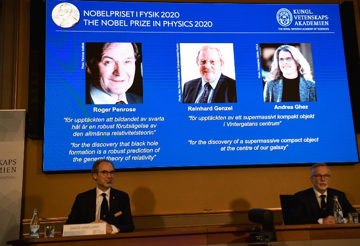 براوەکانی نۆبڵی فیزیای ٢٠٢٠ دیاریکران