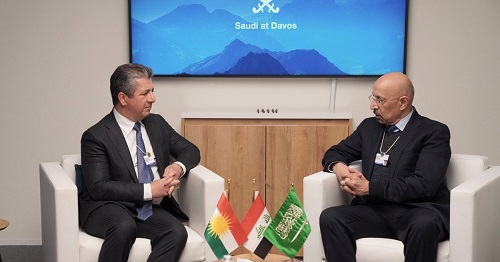 سەرۆکی حکوومەتی هەرێمی کوردستان له‌گەڵ وه‌زیری وەبەرهێنانی عەرەبستانی سەعوودی کۆبووەوە