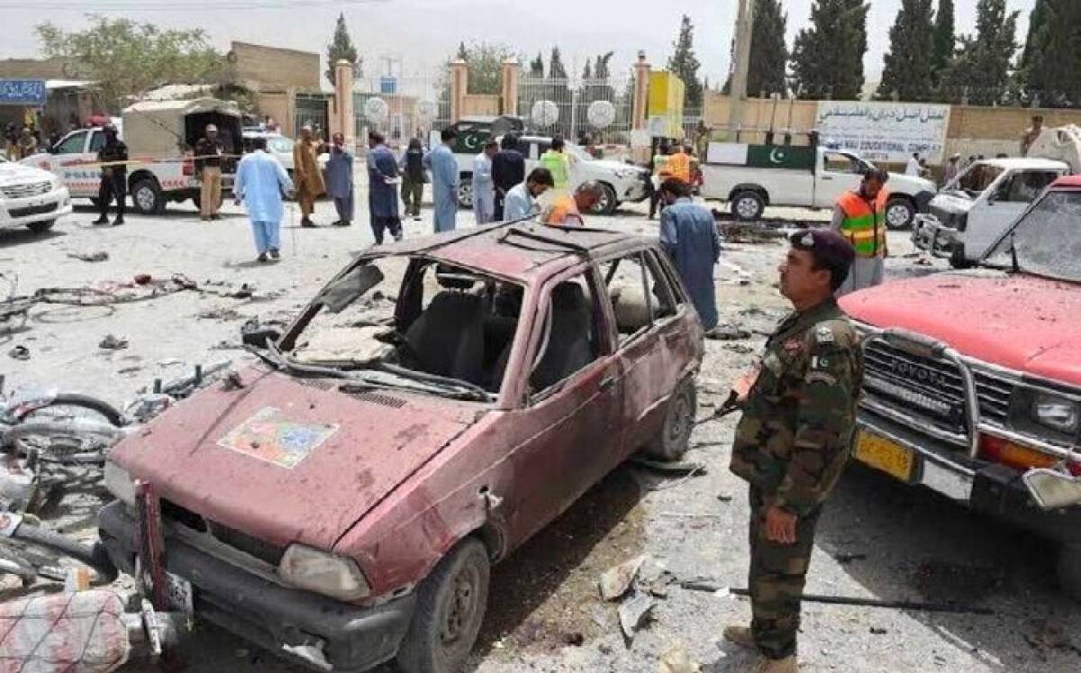 لە ئەنجامی دوو تەقینەوە لە پاکستان دەیان کەس بوونە قوربانی