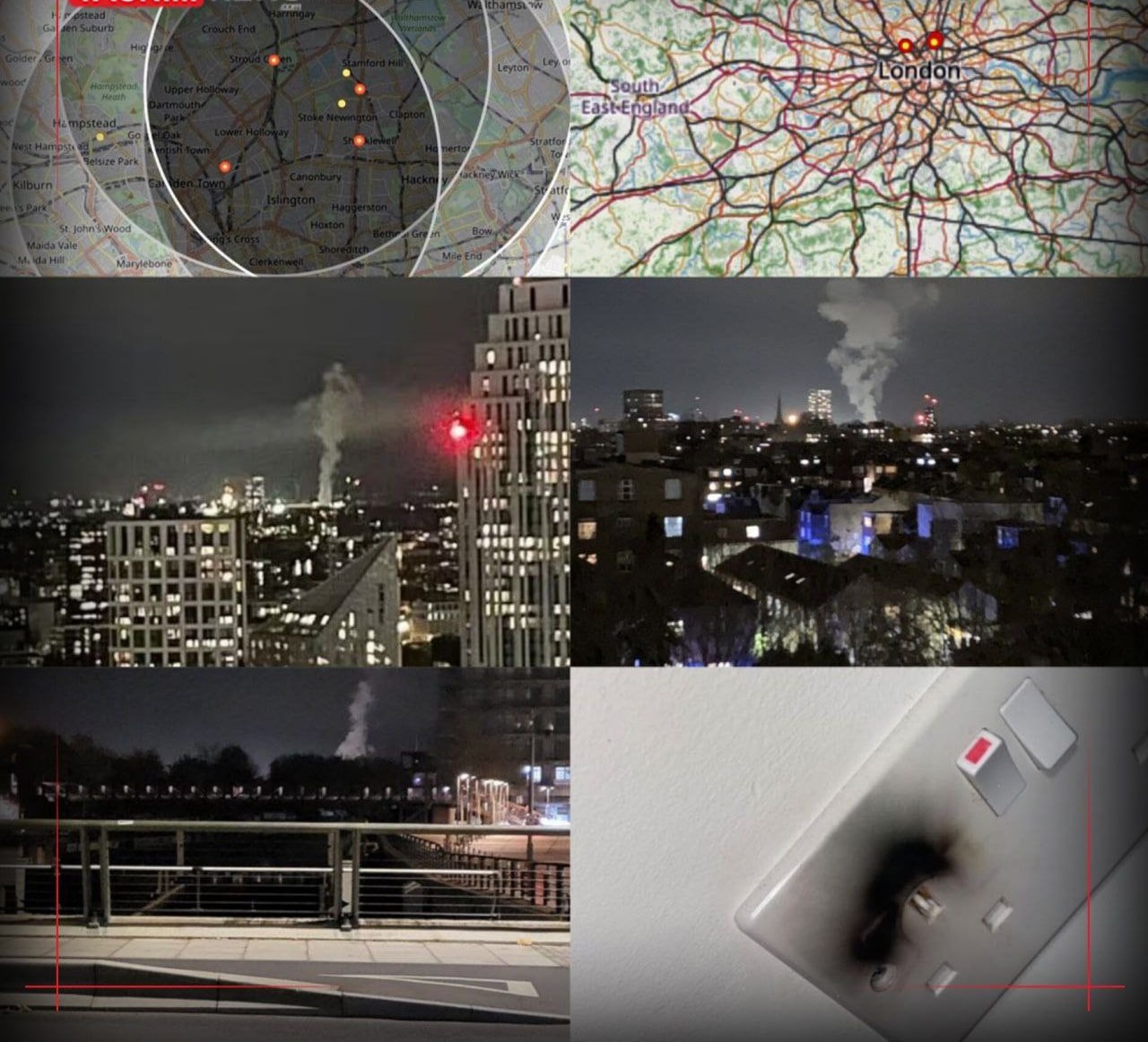 تەقینەوەیەکی بەهێز لەندەنی هەژاند " هەورێکی گومانئاوی لە ئاسمانی ئەو شارە بەدەرکەوت "