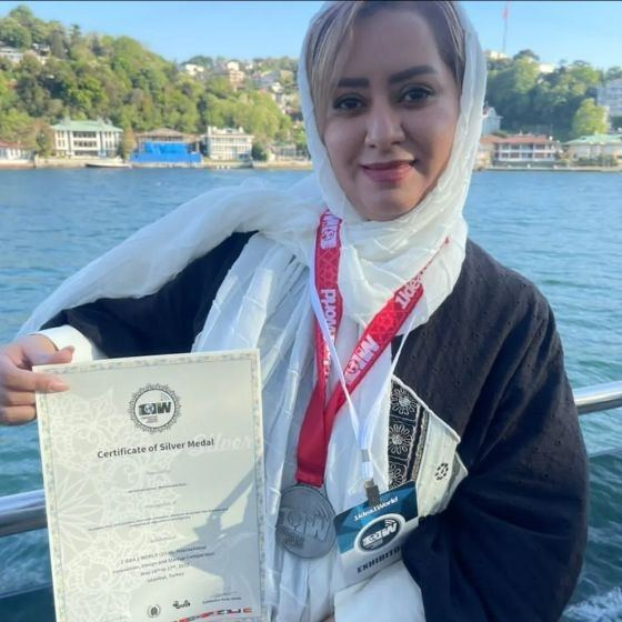 داهێنەرێکی کورد لە کێبڕکێی ''داهێنان''دا لە بەریتانیا مەدالیای زێڕی بردەوە