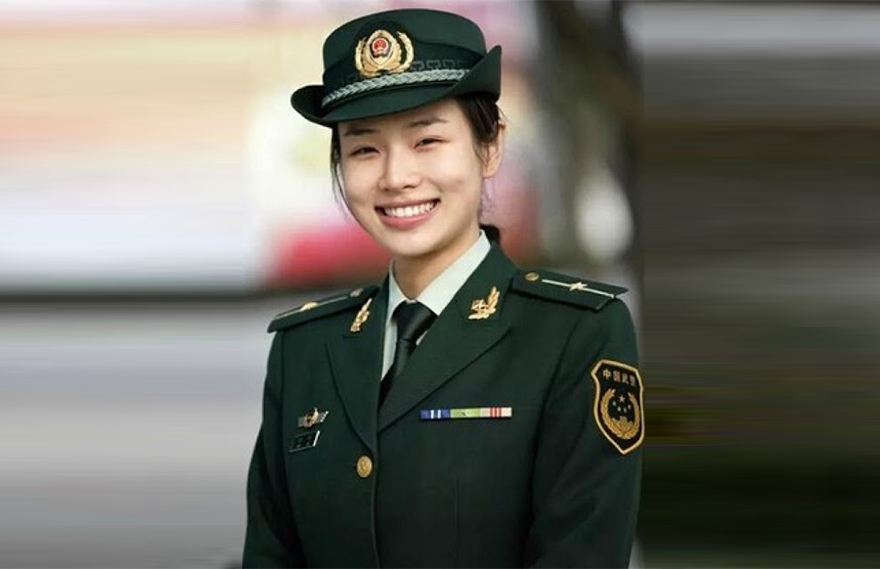 جوانترین پاسەوانی تایبەتی ئافرەت لە جیهاندا