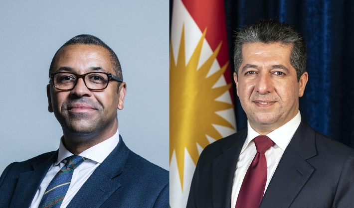 پەیوەندی تەلفوونی سەرۆکی حکوومەتی هەرێم لەگەڵ بەرپرسێکی وەزارەتی دەرەوەی بریتانیا