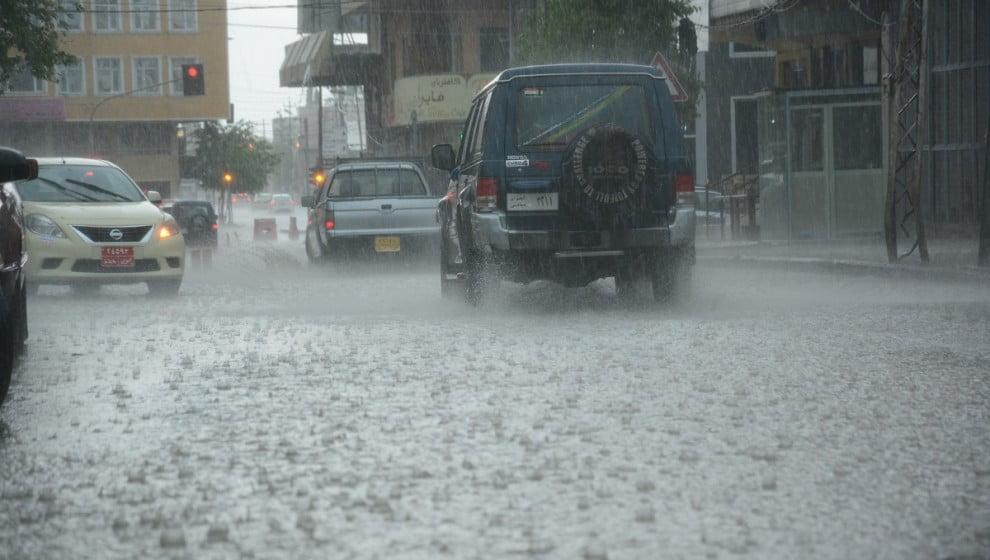 كەشناسی هەرێمی کوردستان لەبارەی لێزمەباران و لافاوەوە هۆشداری دەدات